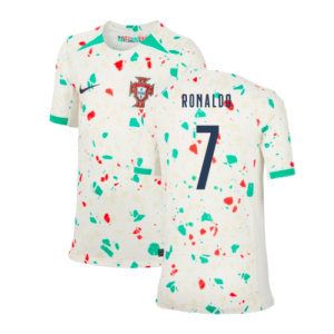 2023-2024 Portugal Away Shirt (Kids) (Ronaldo 7)