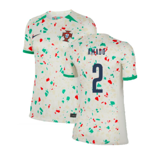 2023-2024 Portugal Away Shirt (Ladies) (Amado 2)