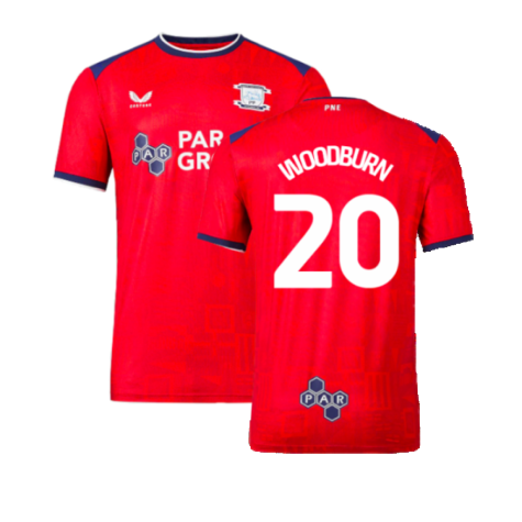 2023-2024 Preston North End Away Shirt (Woodburn 20)