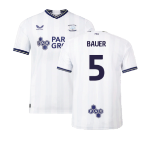 2023-2024 Preston North End Home Shirt (Bauer 5)