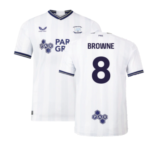 2023-2024 Preston North End Home Shirt (Kids) (Browne 8)