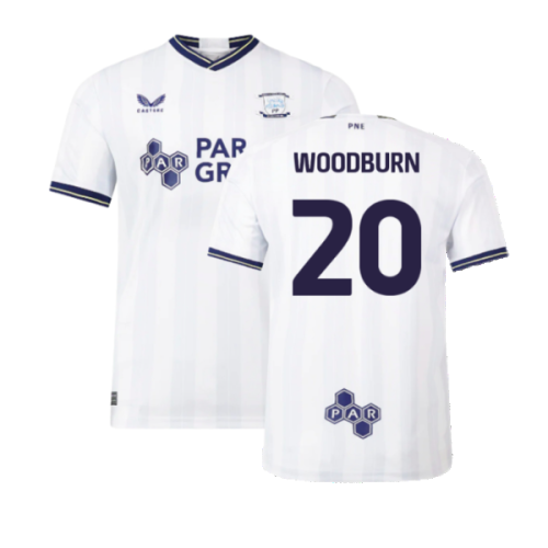 2023-2024 Preston North End Home Shirt (Kids) (Woodburn 20)