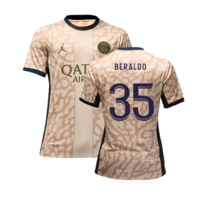 2023-2024 PSG 4th Shirt (Beraldo 35) 2023-2024 PSG 4th Shirt (Beraldo 35)