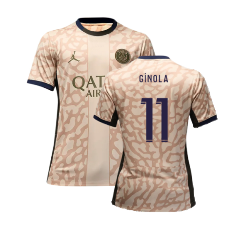 2023-2024 PSG 4th Shirt (Ginola 11)