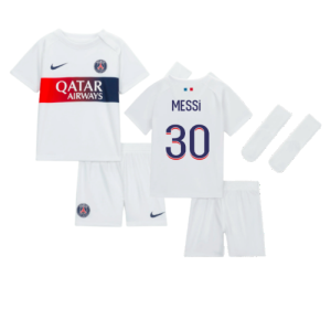 2023-2024 PSG Away Baby Kit (Messi 30) 2023-2024 PSG Away Baby Kit (Messi 30)