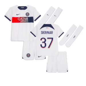 2023-2024 PSG Away Little Boys Mini Kit (Skriniar 37)