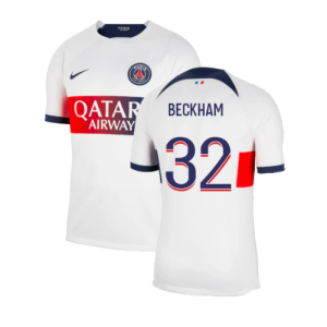 2023-2024 PSG Away Shirt (Beckham 32) 2023-2024 PSG Away Shirt (Beckham 32)