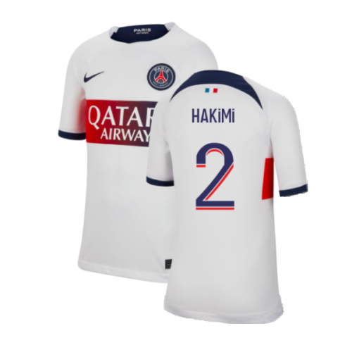 2023-2024 PSG Away Shirt (Kids) (Hakimi 2)