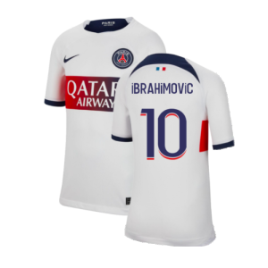 2023-2024 PSG Away Shirt (Kids) (Ibrahimovic 10)