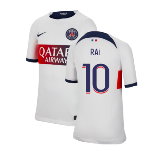 2023-2024 PSG Away Shirt (Kids) (Rai 10)