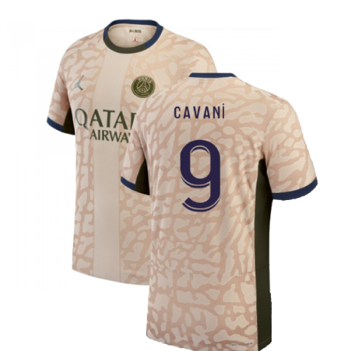 2023-2024 PSG Fourth Vapor Football Shirt (Cavani 9)