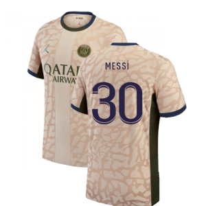 2023-2024 PSG Fourth Vapor Football Shirt (Messi 30)