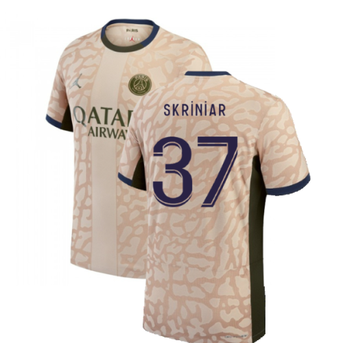 2023-2024 PSG Fourth Vapor Football Shirt (Skriniar 37)