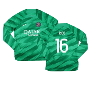 2023-2024 PSG Goalkeeper Long Sleeve Shirt (Green) (RICO 16)