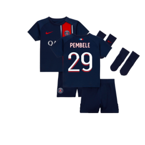 2023-2024 PSG Home Infants Baby Kit (Pembele 29)