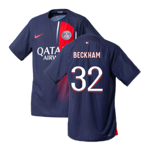 2023-2024 PSG Home Match Authentic Shirt (Beckham 32)