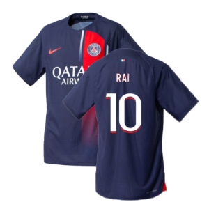 2023-2024 PSG Home Match Authentic Shirt (Rai 10)