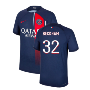 2023-2024 PSG Home Shirt (Beckham 32) 2023-2024 PSG Home Shirt (Beckham 32)