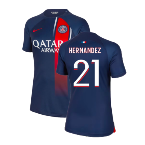 2023-2024 PSG Home Shirt (Ladies) (Hernandez 21)