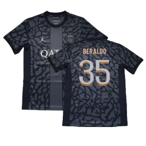 2023-2024 PSG Paris Saint Germain Third Shirt (Beraldo 35) 2023-2024 PSG Paris Saint Germain Third Shirt (Beraldo 35)
