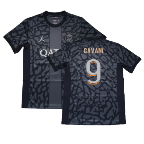 2023-2024 PSG Paris Saint Germain Third Shirt (Cavani 9)