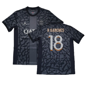 2023-2024 PSG Paris Saint Germain Third Shirt (R Sanches 18)