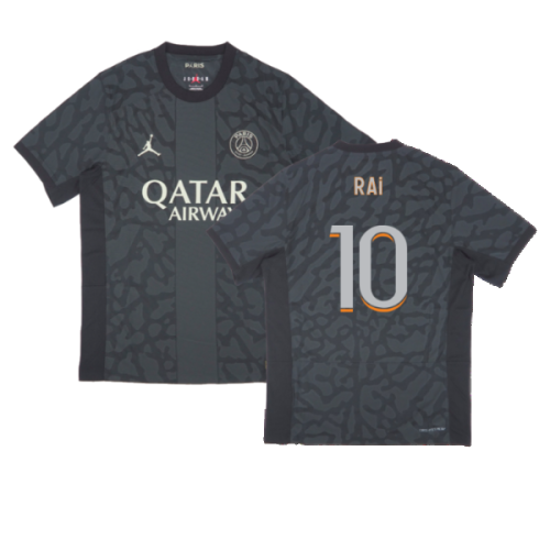 2023-2024 PSG Third Authentic Players Shirt (Rai 10)