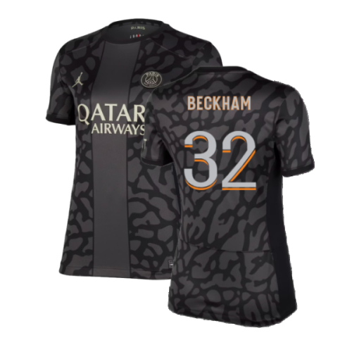 2023-2024 PSG Third Shirt (Womens) (Beckham 32)