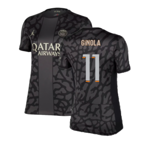 2023-2024 PSG Third Shirt (Womens) (Ginola 11) 2023-2024 PSG Third Shirt (Womens) (Ginola 11)