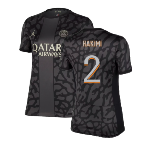 2023-2024 PSG Third Shirt (Womens) (Hakimi 2)