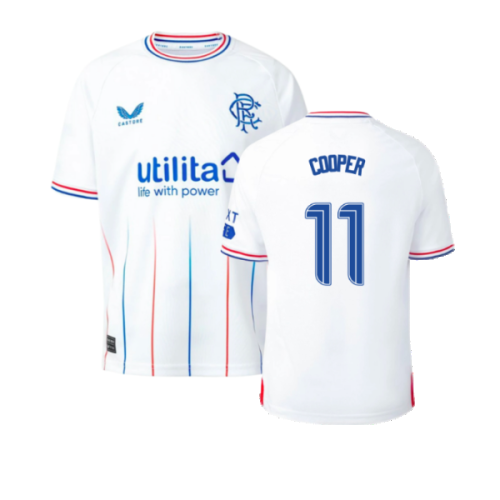 2023-2024 Rangers Away Shirt (Kids) (Cooper 11)