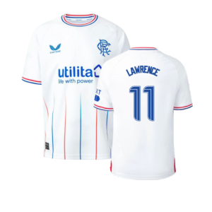 2023-2024 Rangers Away Shirt (Kids) (Lawrence 11)