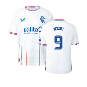 2023-2024 Rangers Away Shirt (Kids) (McCoist 9)