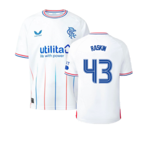 2023-2024 Rangers Away Shirt (Kids) (Raskin 43)