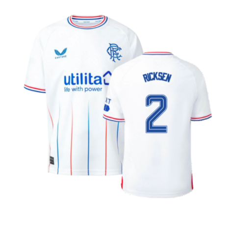 2023-2024 Rangers Away Shirt (Kids) (Ricksen 2)