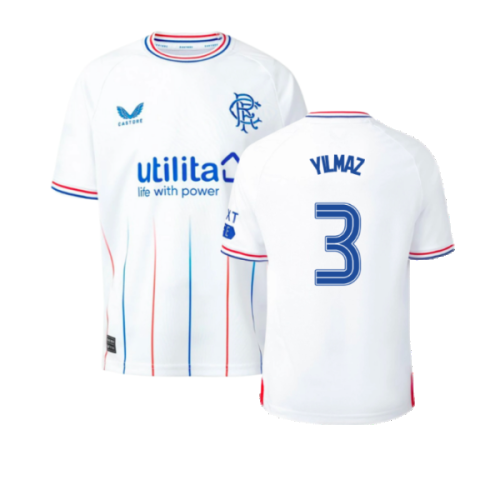 2023-2024 Rangers Away Shirt (Kids) (Yilmaz 3)