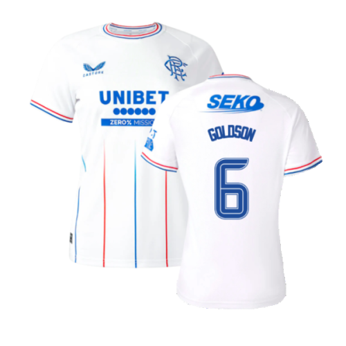 2023-2024 Rangers Away Shirt (Ladies) (Goldson 6)