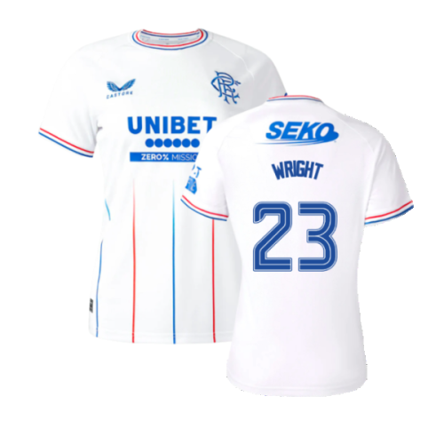 2023-2024 Rangers Away Shirt (Ladies) (Wright 23)