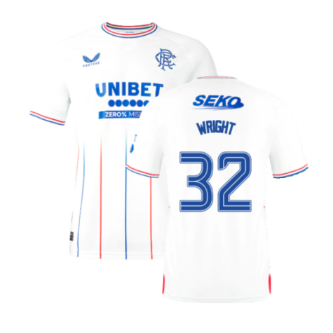 2023-2024 Rangers Away Shirt (Wright 32)