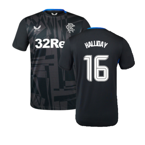 2023-2024 Rangers Coaches Training Tee (Ebony) (Halliday 16)