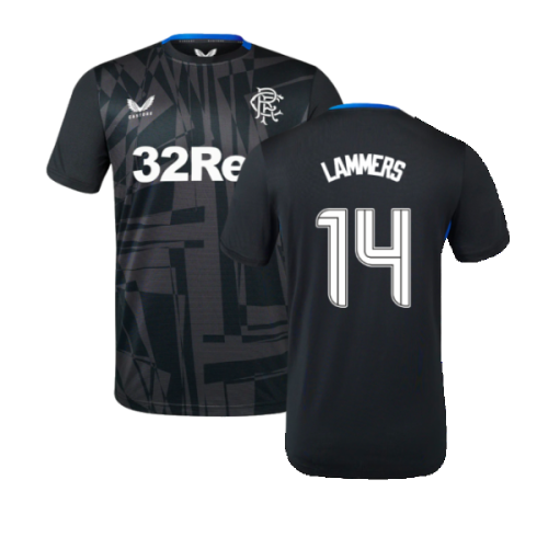 2023-2024 Rangers Coaches Training Tee (Ebony) (Lammers 14)