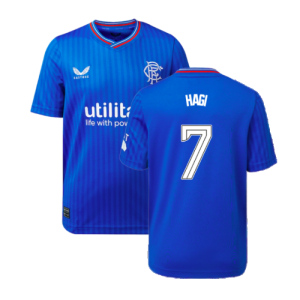 2023-2024 Rangers Home Shirt (Kids) (Hagi 7) 2023-2024 Rangers Home Shirt (Kids) (Hagi 7)