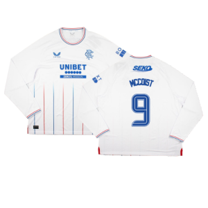 2023-2024 Rangers Long Sleeve Away Shirt (McCoist 9)