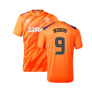 2023-2024 Rangers Players Third Match Day Tee (Orange) (Dessers 9)