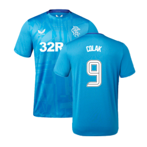 2023-2024 Rangers Players Training Tee (Deep Water) (Colak 9)