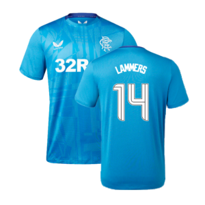 2023-2024 Rangers Players Training Tee (Deep Water) (Lammers 14)