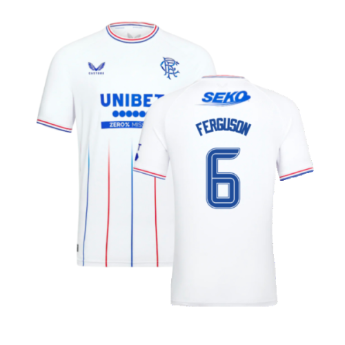 2023-2024 Rangers Pro Authentic Away Shirt (Ferguson 6)