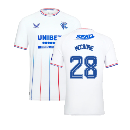 2023-2024 Rangers Pro Authentic Away Shirt (McCrorie 28)