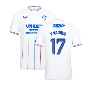 2023-2024 Rangers Pro Authentic Away Shirt (R Matondo 17) 2023-2024 Rangers Pro Authentic Away Shirt (R Matondo 17)