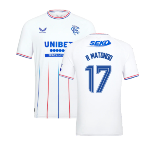 2023-2024 Rangers Pro Authentic Away Shirt (R Matondo 17)